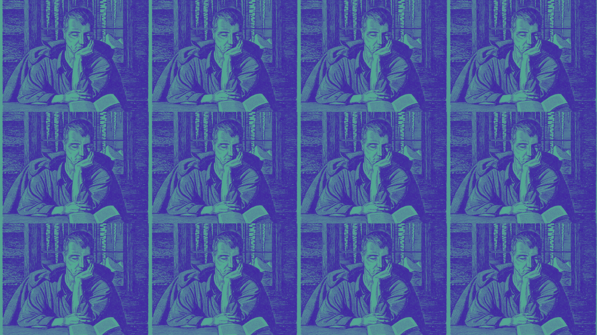 Rockwell Kent's man in a cabin