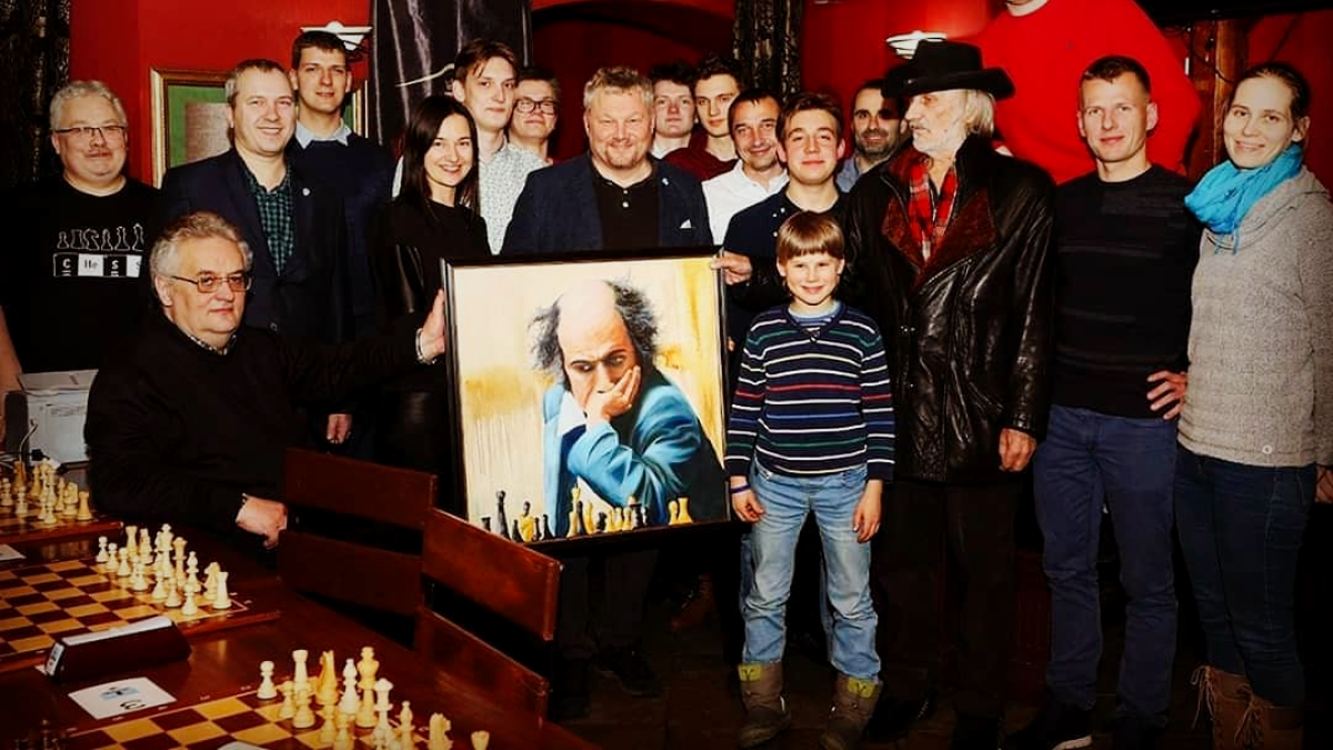 Members of Riga Chess Club