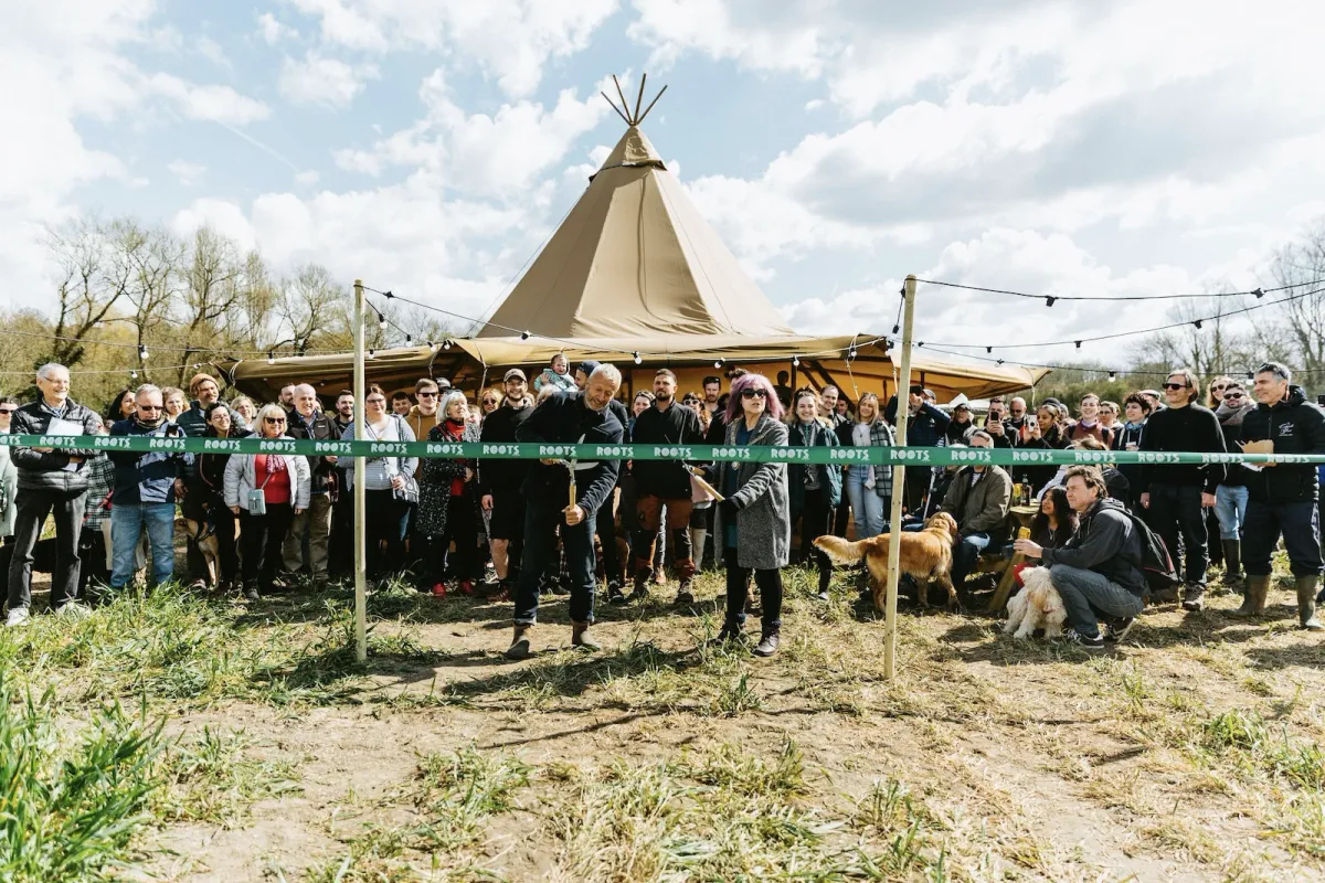 Roots opens an allotment site in Bath (Roots)